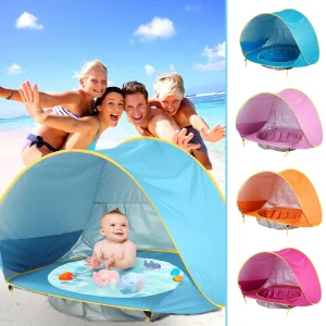 SunnyNest sun Awning Tent UV-protecting Sunshelter with Pool Kid Outdoor Camping Sunshade Beach