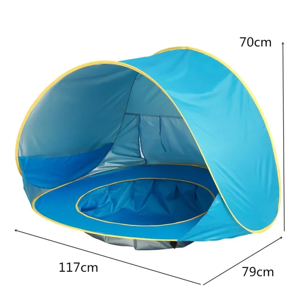SunnyNest sun Awning Tent UV-protecting Sunshelter with Pool Kid Outdoor Camping Sunshade Beach - Image 3
